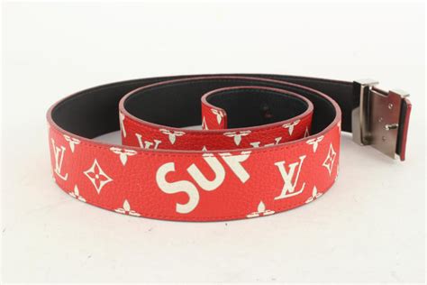 Louis Vuitton x Supreme Ultra Rare Red 100/40 Monogram 